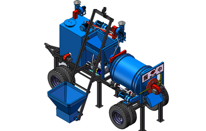 Recycled Asphalt Mixer